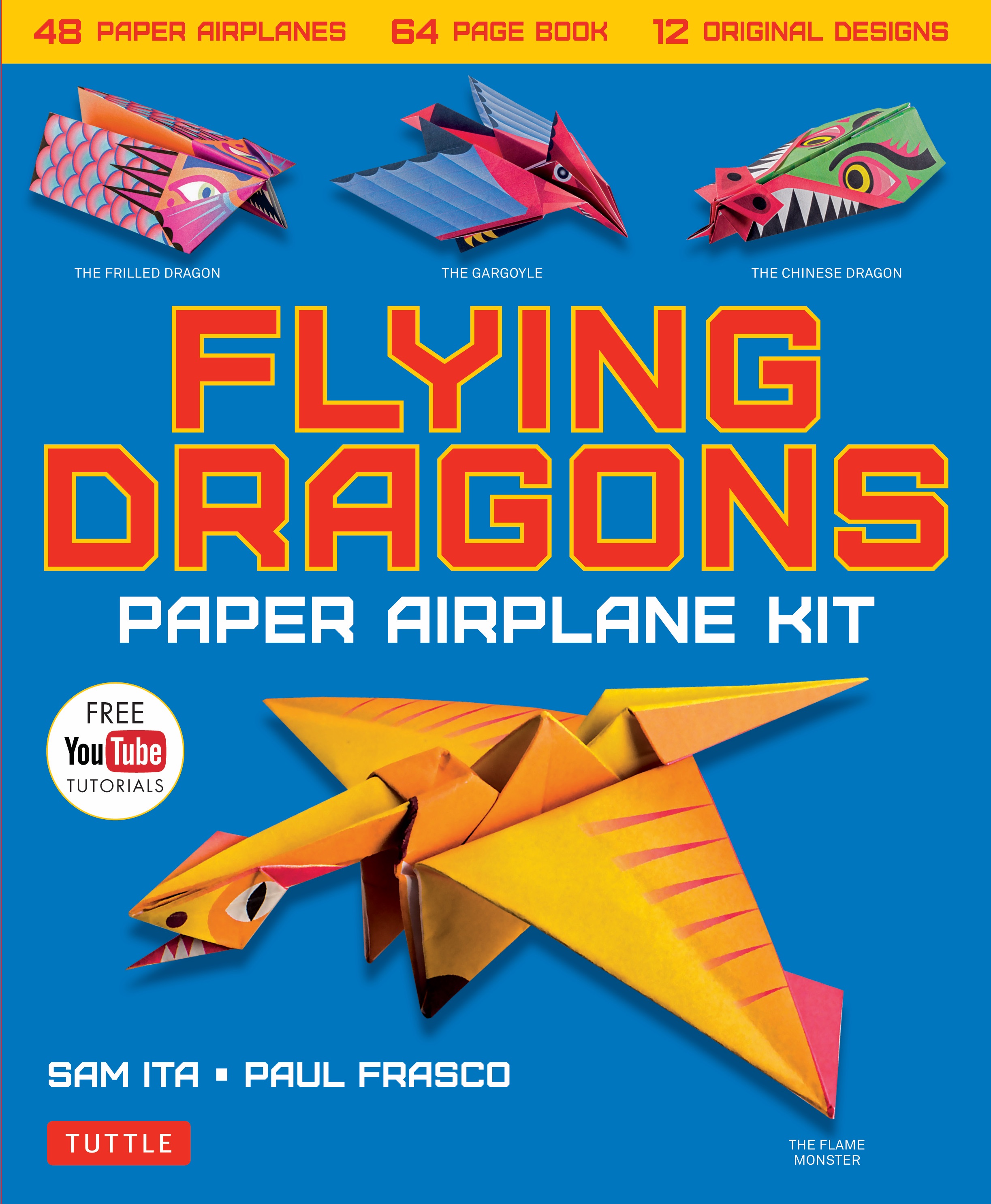 Flying Dragons Paper Airplane Kit NewSouth Books