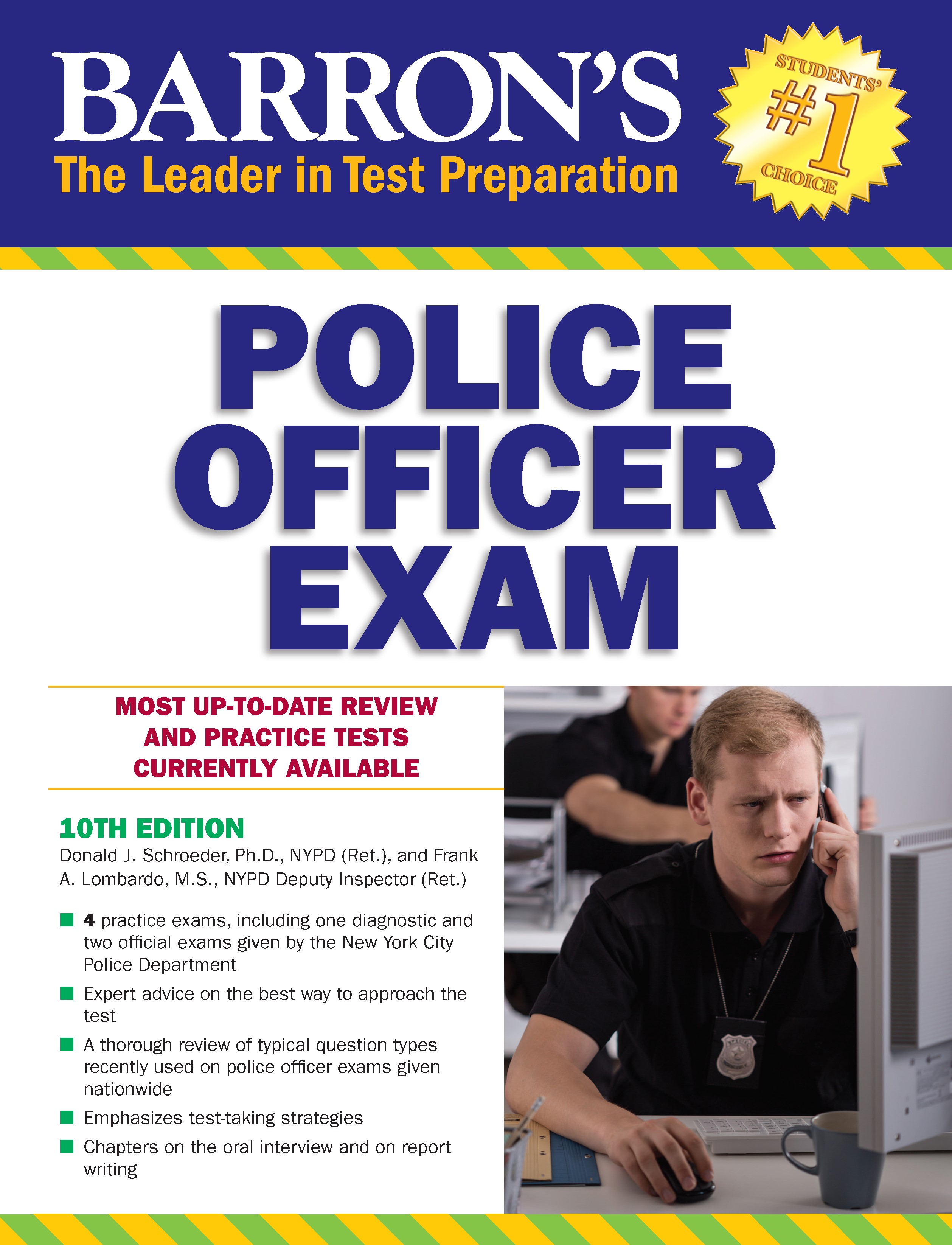 Barron S Police Officer Exam 10th Edition Newsouth Books