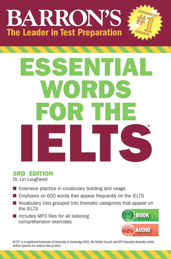 Essential Words For The Ielts With Mp3 Cd Newsouth Books