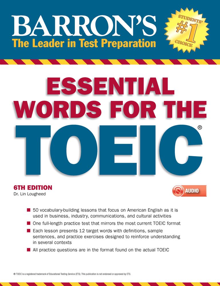 Essential Words For The Toeic With Mp3 Cd 6th Edition