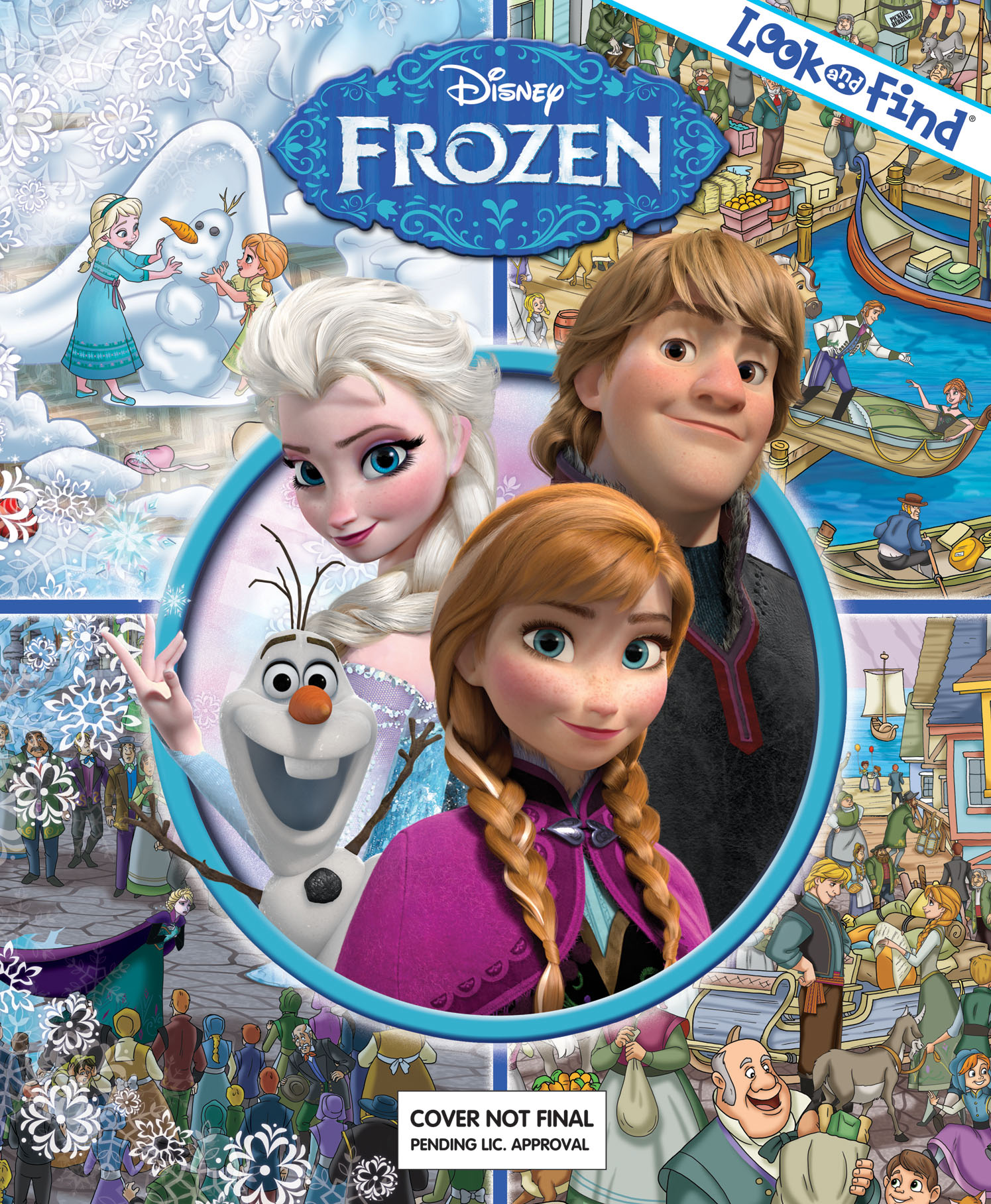 story books of frozen