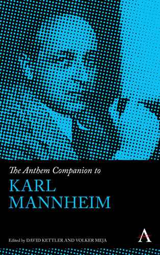 The Anthem Companion to Karl Mannheim | NewSouth Books