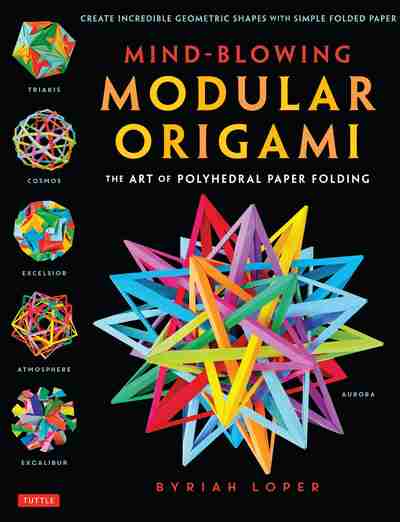 flower paper of multiple pieces origami with The Folding Paper Mind Modular Polyhedral Art Blowing of Origami: