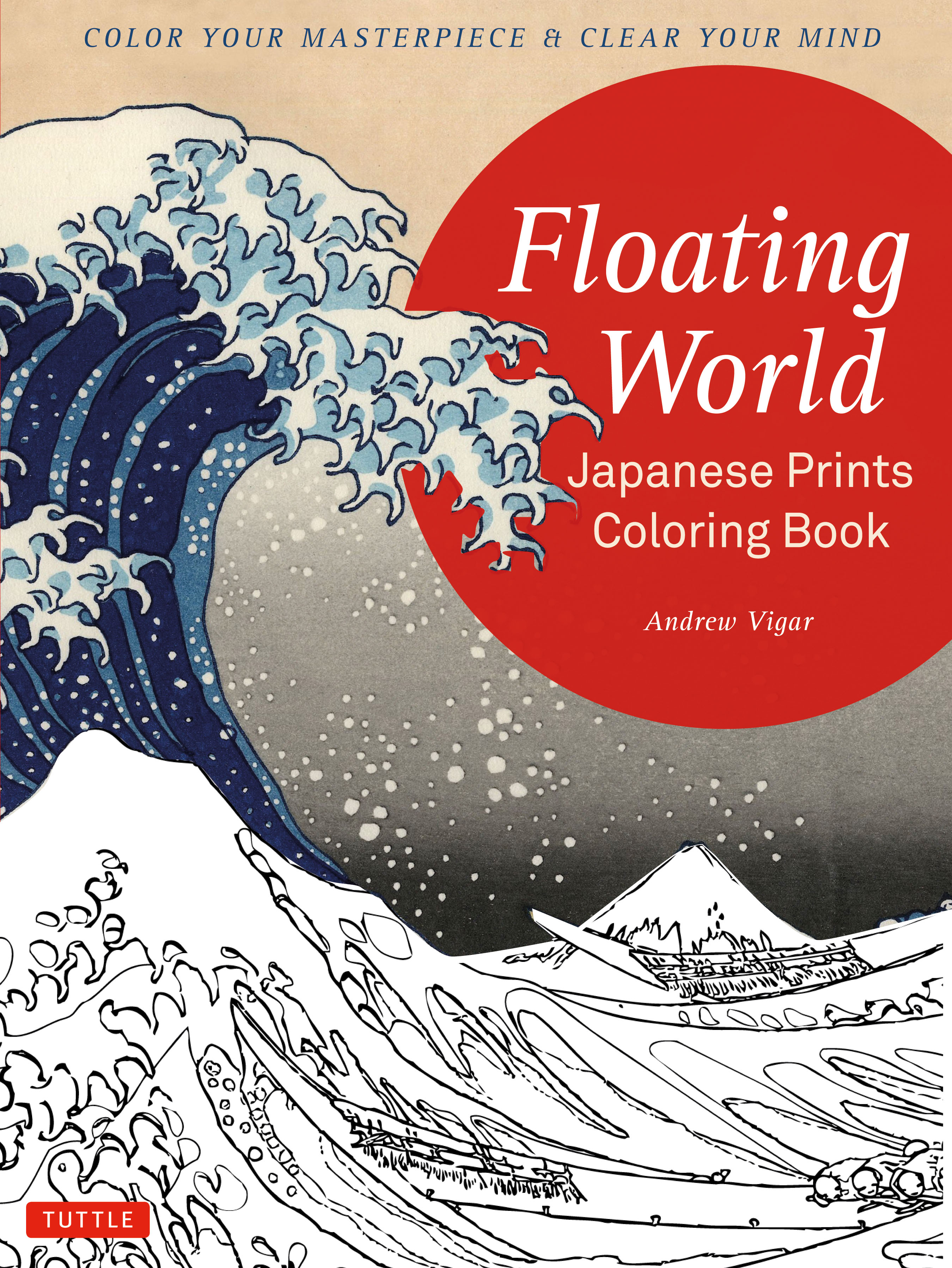 Floating World Japanese Prints Colouring Book NewSouth Books